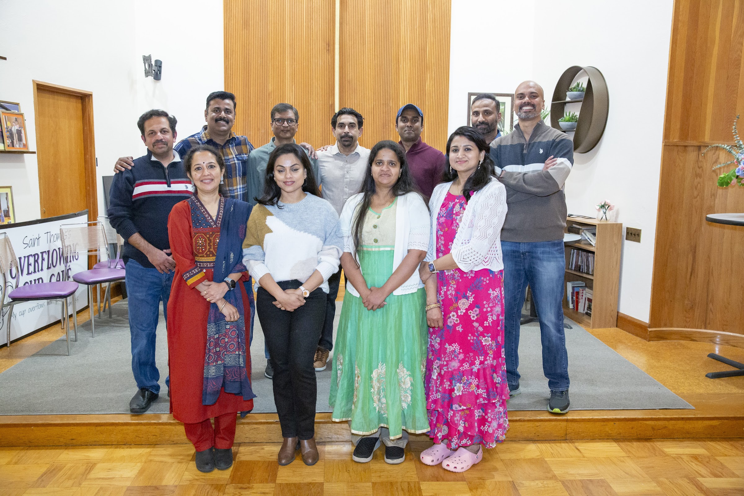 The DELMA team — volunteers and leaders of the Delaware Malayalee Association